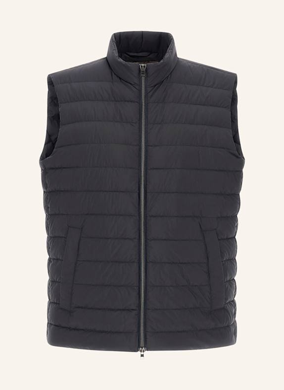 HERNO Down vest DARK BLUE