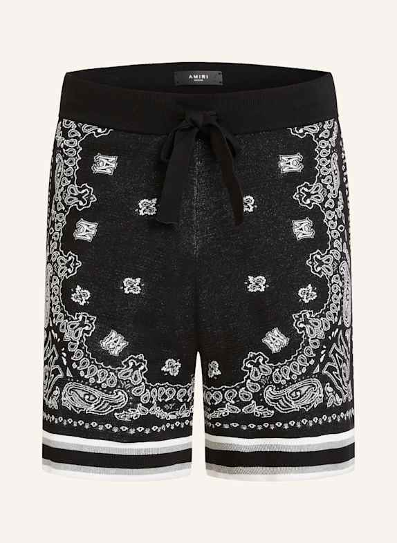 AMIRI Shorts SCHWARZ/ WEISS/ HELLGRAU