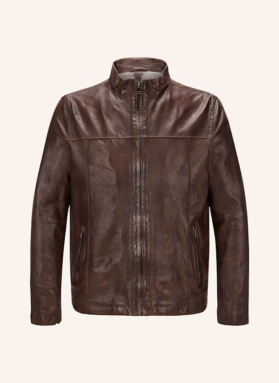 MILESTONE Lederjacke MSSULLIVAN BRAUN