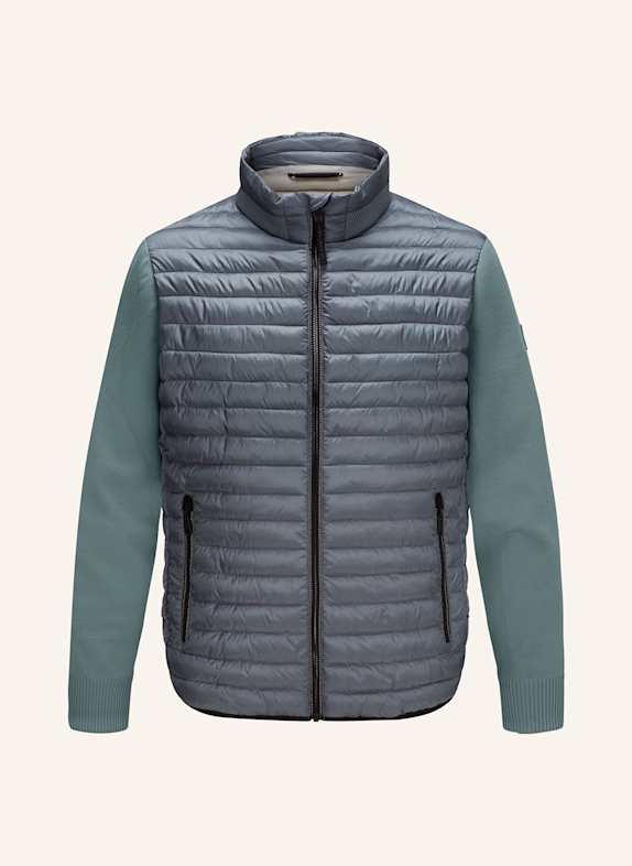 MILESTONE Steppjacke MSAMARILLO im Materialmix 34 Jeans Blau