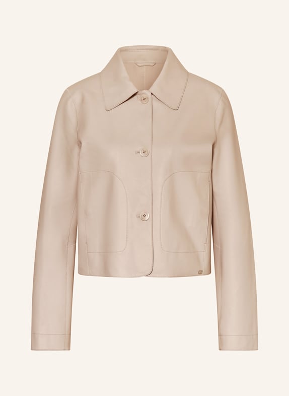 MILESTONE Lederjacke MSCANA CREME