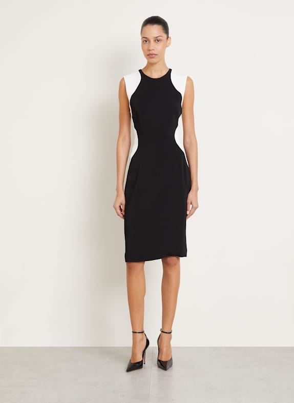 STELLA McCARTNEY Kleid MIRACLE SCHWARZ/ WEISS