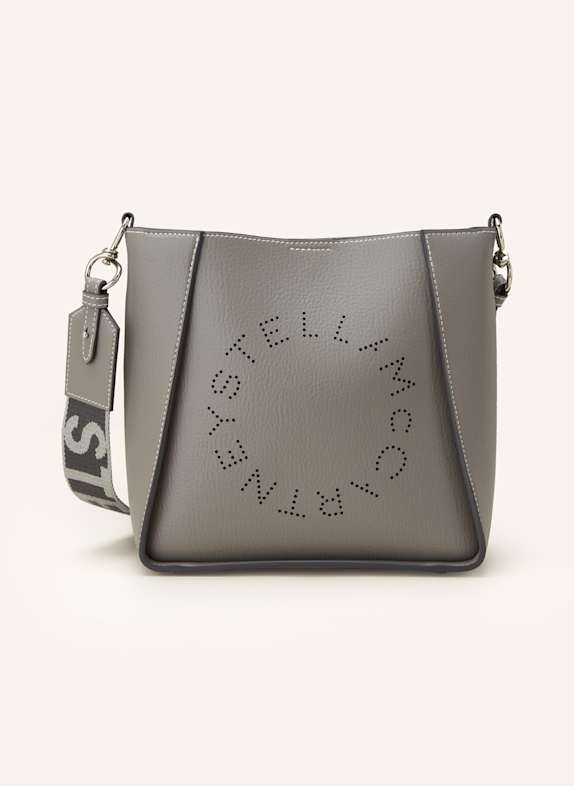 STELLA McCARTNEY Umhängetasche LOGO MINI GRAU