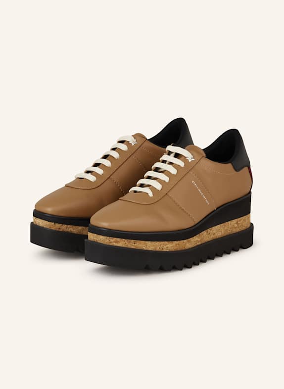 STELLA McCARTNEY Sneaker SNEAKELYSE COGNAC/ SCHWARZ
