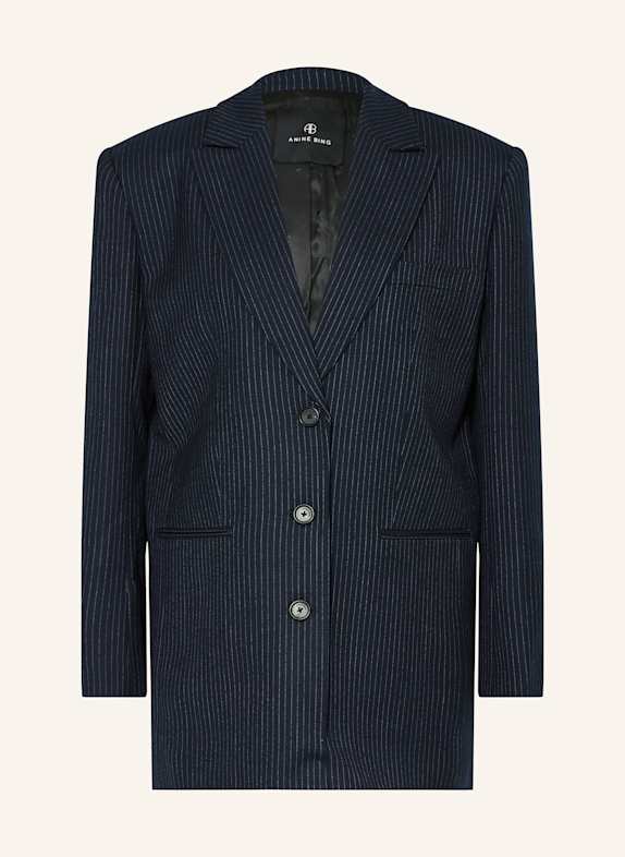 ANINE BING Longblazer DECLAN DUNKELBLAU/ HELLGRAU