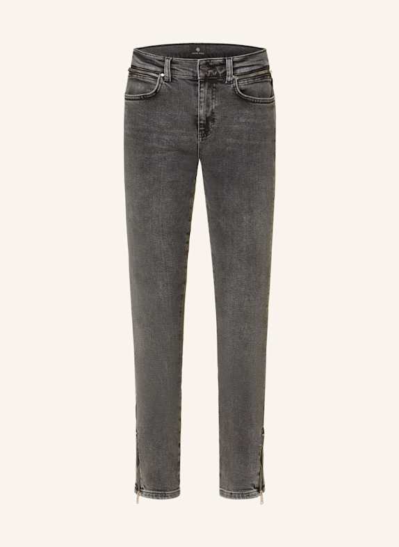 ANINE BING Skinny džíny JAX WASHED GREY WASHED GREY