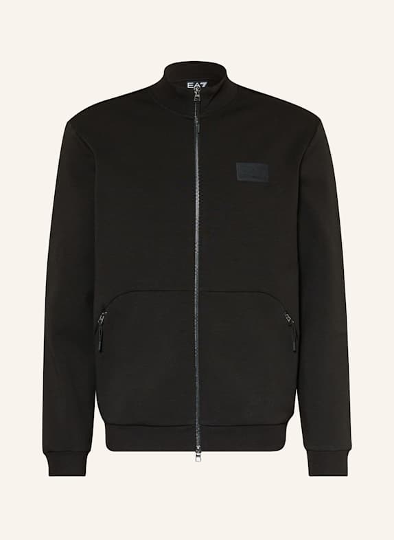 EA7 EMPORIO ARMANI Sweatjacke TRAIN SCHWARZ