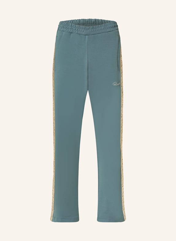 rough. Sweatpants mit Galonstreifen PETROL