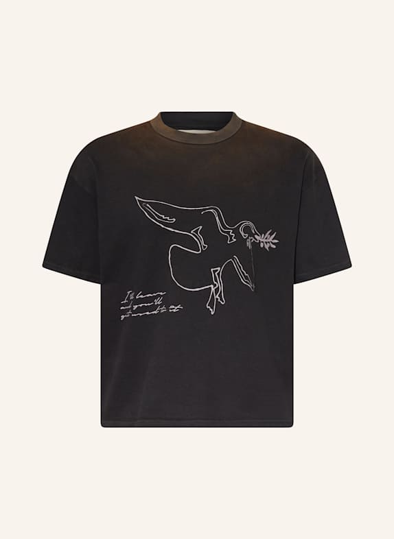 rough. T-Shirt SCHWARZ