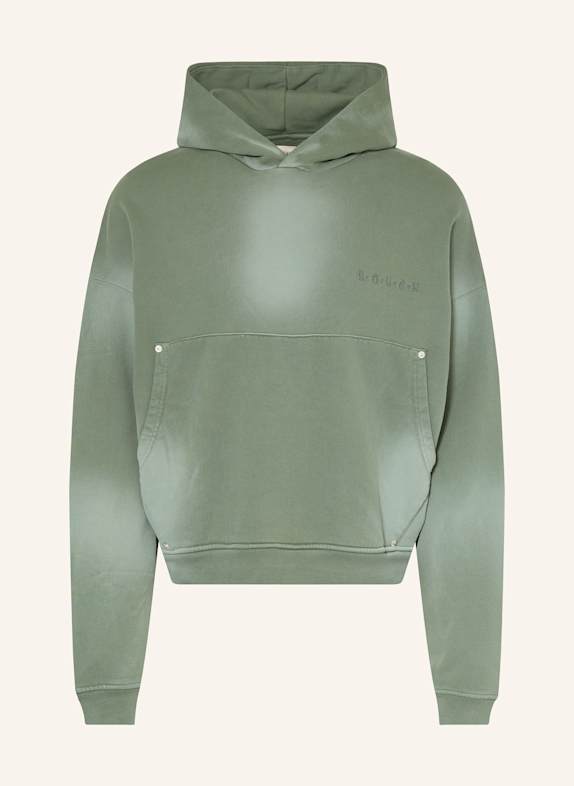 rough. Hoodie FIG LEAF GRÜN