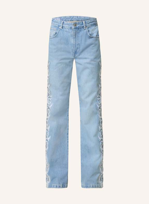 rough. Jeans BLUE AMITY Regular Fit BLUE WASHED