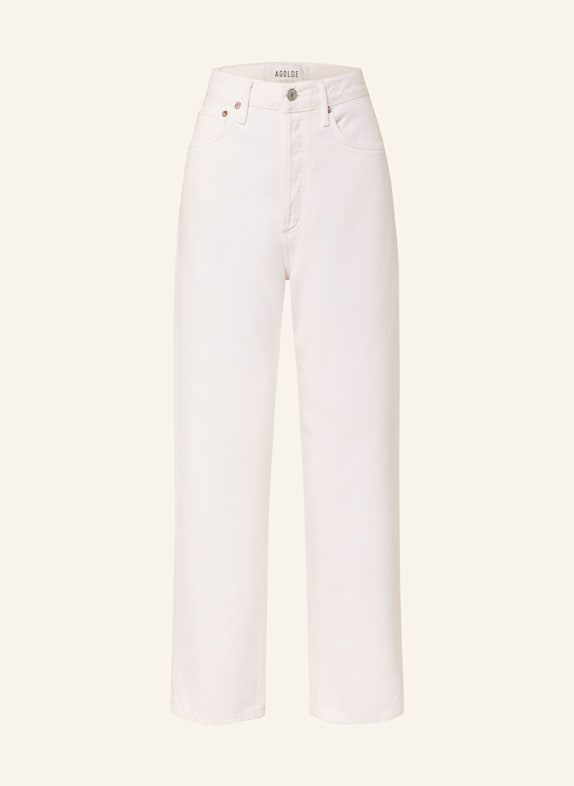 AGOLDE Straight Jeans 90S CROP CREME