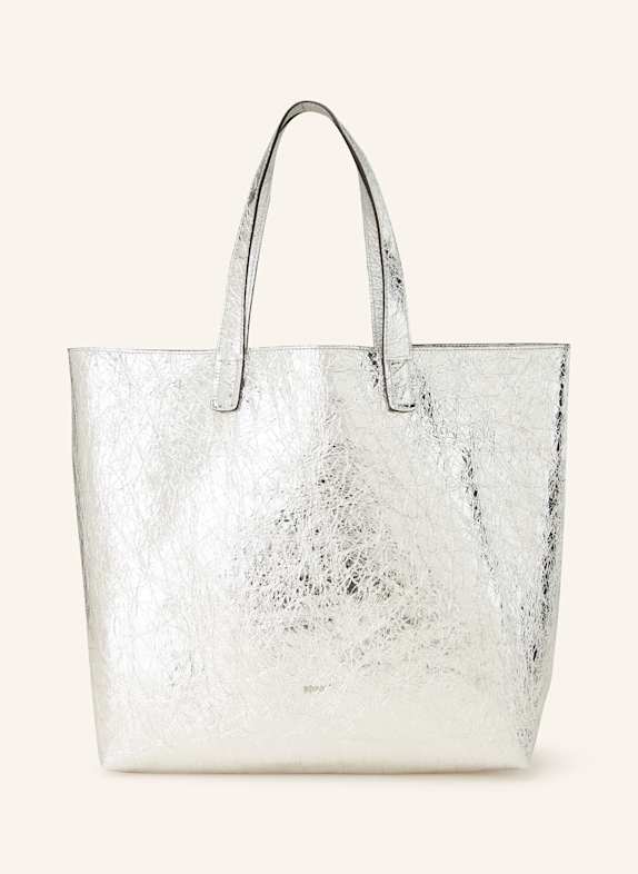 abro Shopper 48H mit Pouch SILBER