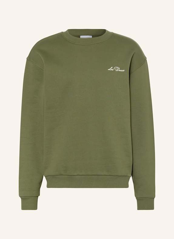 LES DEUX Sweatshirt DUNKELGRÜN