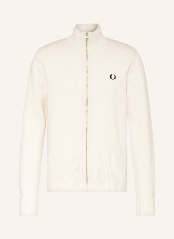 FRED PERRY Cardigan ECRU