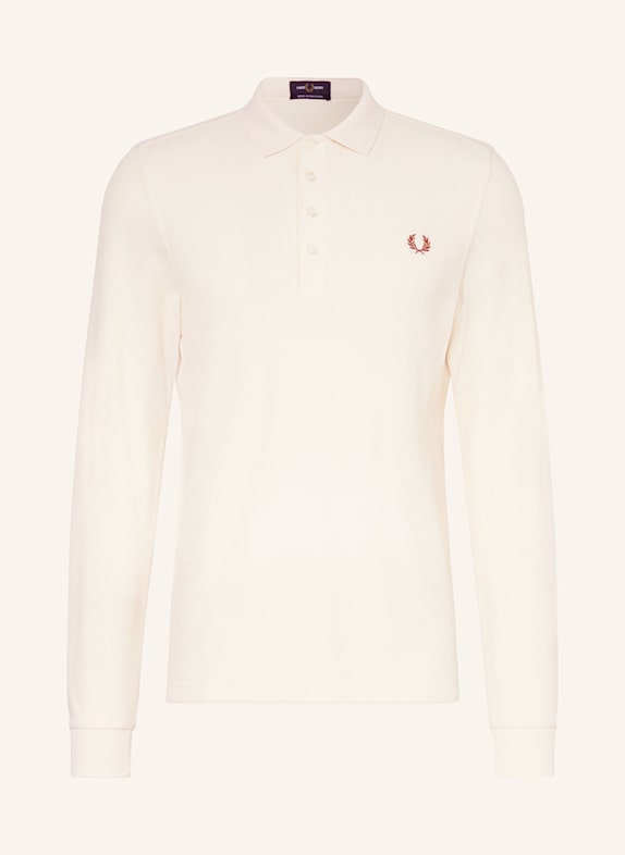 FRED PERRY Piqué-Poloshirt ECRU