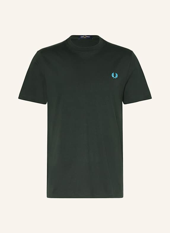 FRED PERRY T-shirt CIEMNOZIELONY