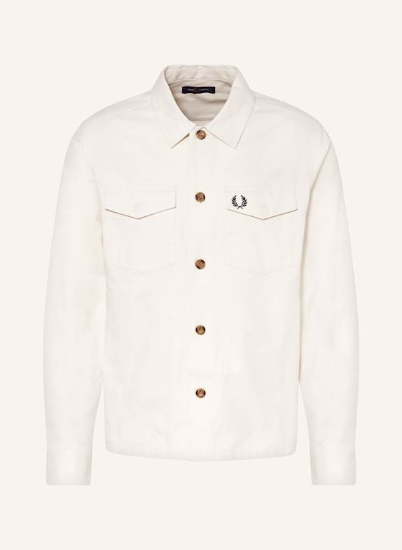 FRED PERRY Overshirt OXFORD CREME