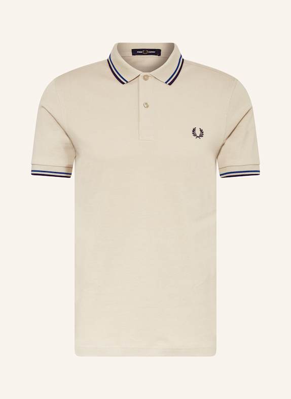 FRED PERRY Piqué-Poloshirt BEIGE
