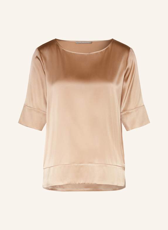 (THE MERCER) N.Y. Blusenshirt aus Seide BEIGE