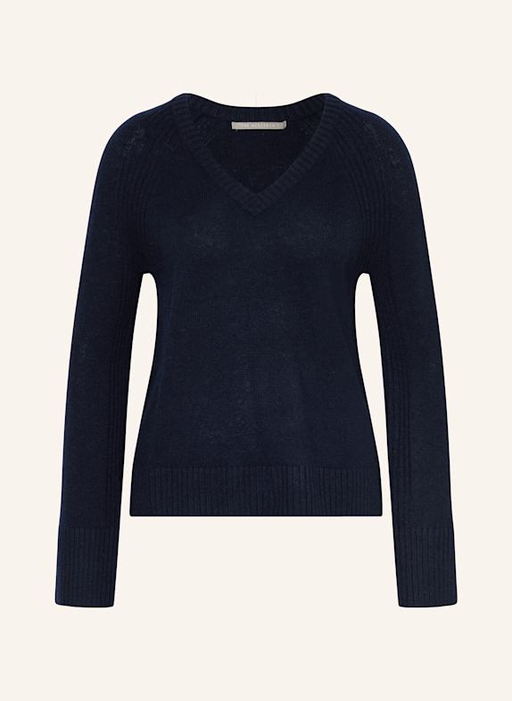 (THE MERCER) N.Y. Cashmere-Pullover DUNKELBLAU
