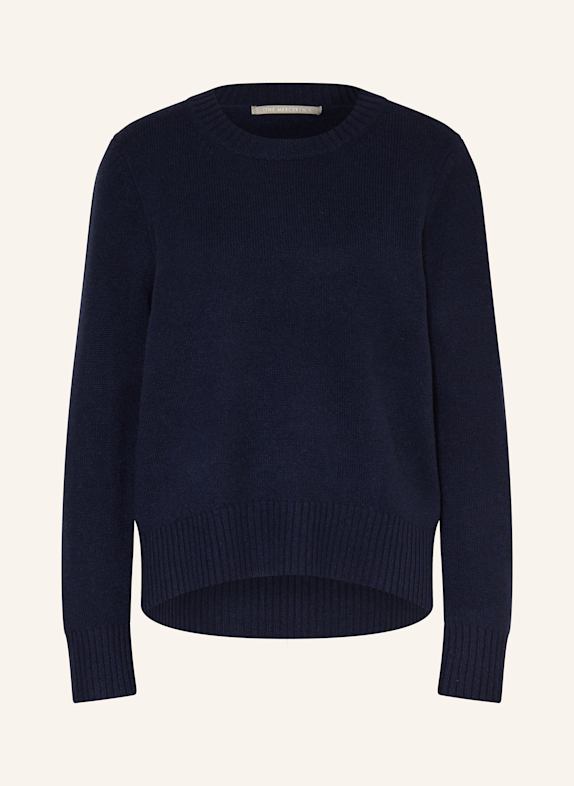 (THE MERCER) N.Y. Cashmere-Pullover DUNKELBLAU