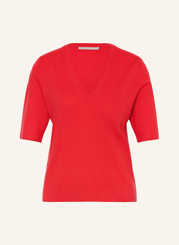 (THE MERCER) N.Y. Strickshirt aus Cashmere ROT