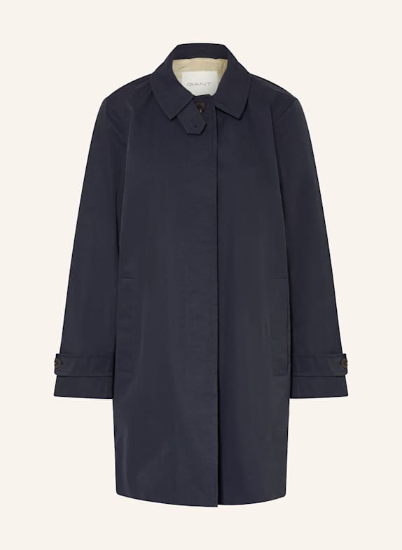 GANT trenchcoat DONKERBLAUW