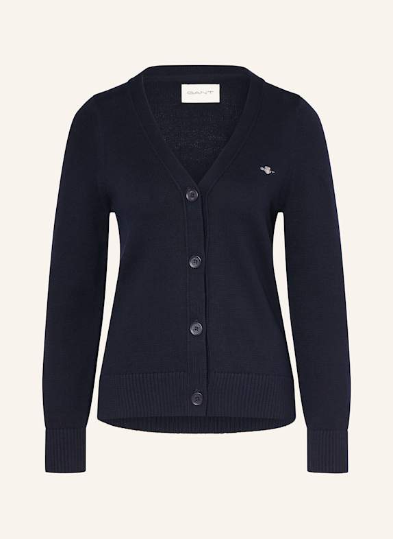 GANT Strickjacke DUNKELBLAU