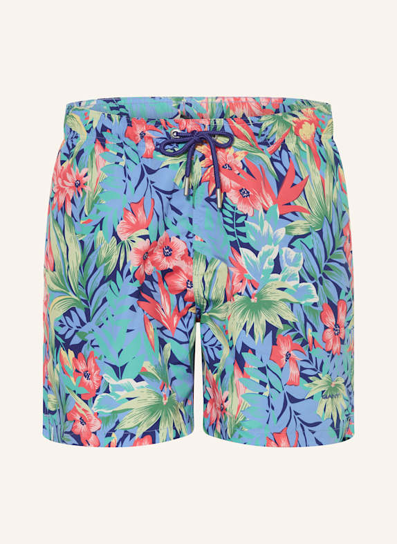 GANT Badeshorts BLAU/ GRÜN/ ROT