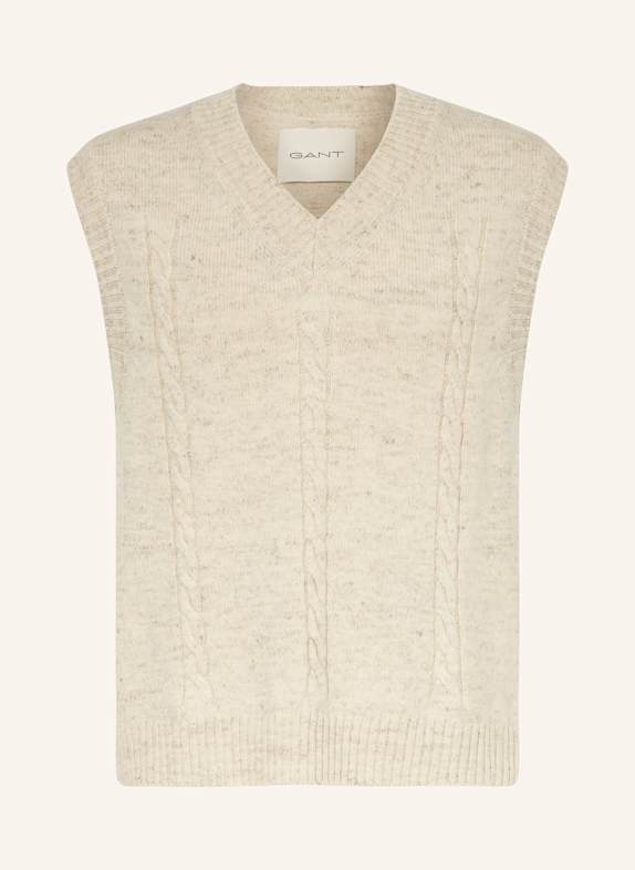 GANT Bezrękawnik BEŻOWY