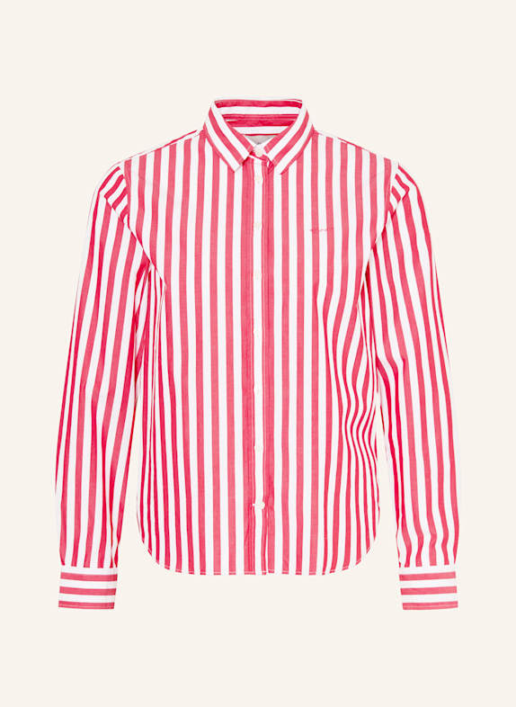 GANT Hemdbluse WEISS/ ROT