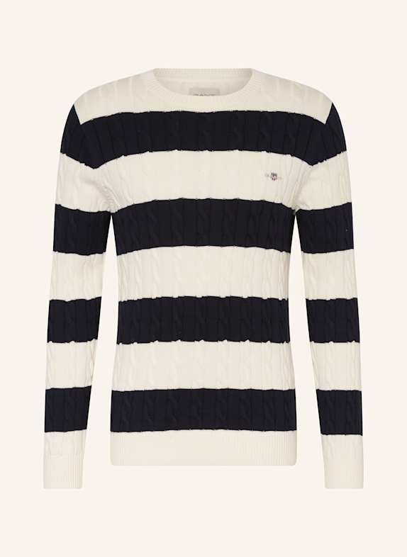 GANT Pullover DUNKELBLAU/ CREME