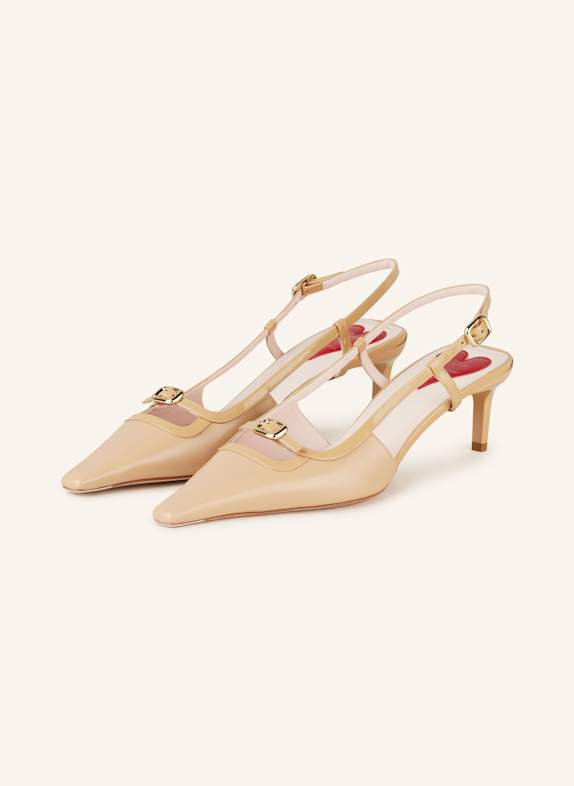 Roger Vivier Slingpumps VIV' CANARD HELLBRAUN