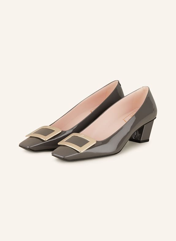 Roger Vivier Lack-Pumps BELLE GRAU