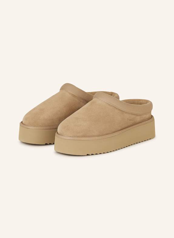 COPENHAGEN Plateau-Pantoletten CPH272 BEIGE