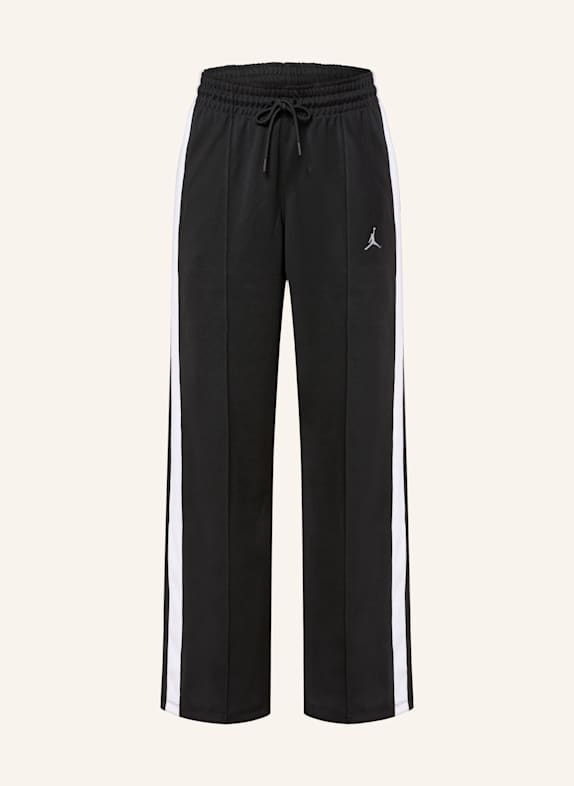 JORDAN Hose im Jogging-Stil SCHWARZ/ WEISS