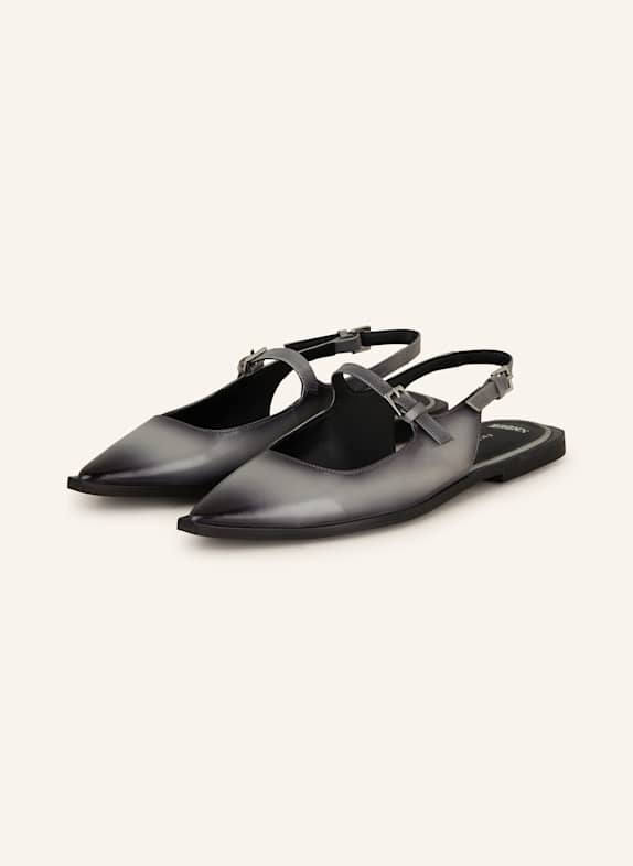 BRONX Slingballerinas LAUR-YNN GRAU