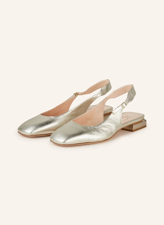 AGL Slingpumps ANGIE WEISSGOLD