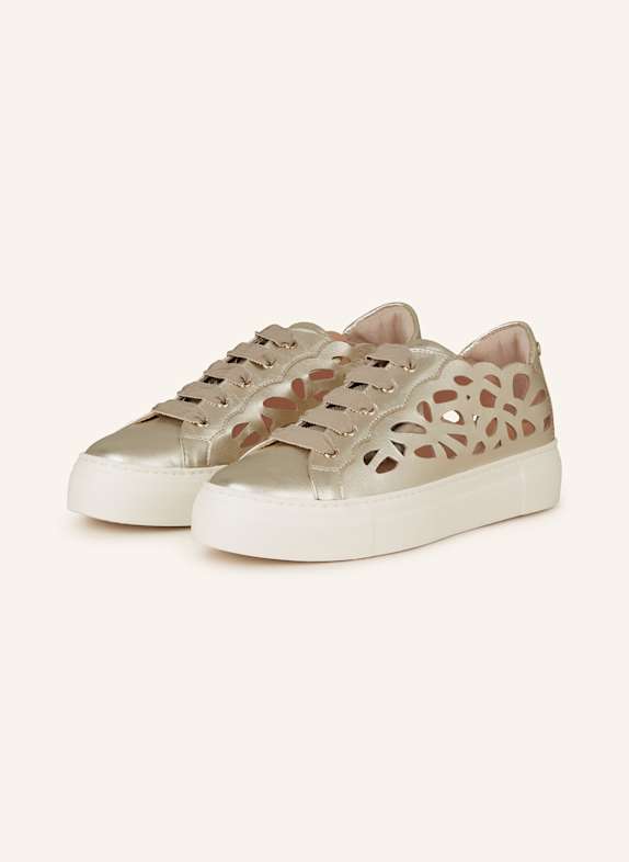 AGL Sneaker MANDI mit Cut-outs GOLD