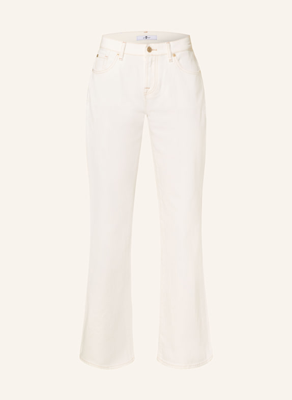 7 for all mankind Flared Jeans SPENCER Milkyway WHITE
