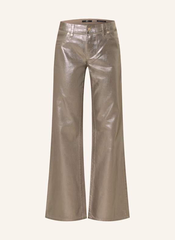 7 for all mankind Coated Jeans SPENCER Coated Champagne YELLOW