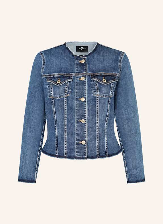 7 for all mankind Jeansjacke VICKY BLAU
