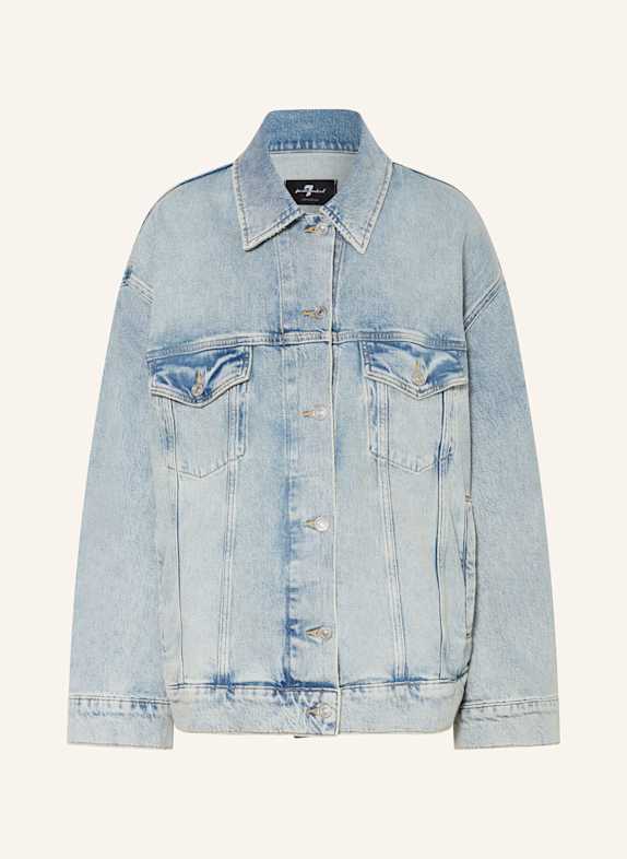 7 for all mankind Jeansjacke OLI HELLBLAU