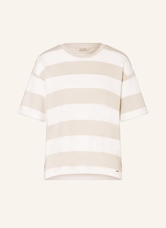 Herrlicher T-Shirt STINELLA STRIPED ECRU/ BEIGE