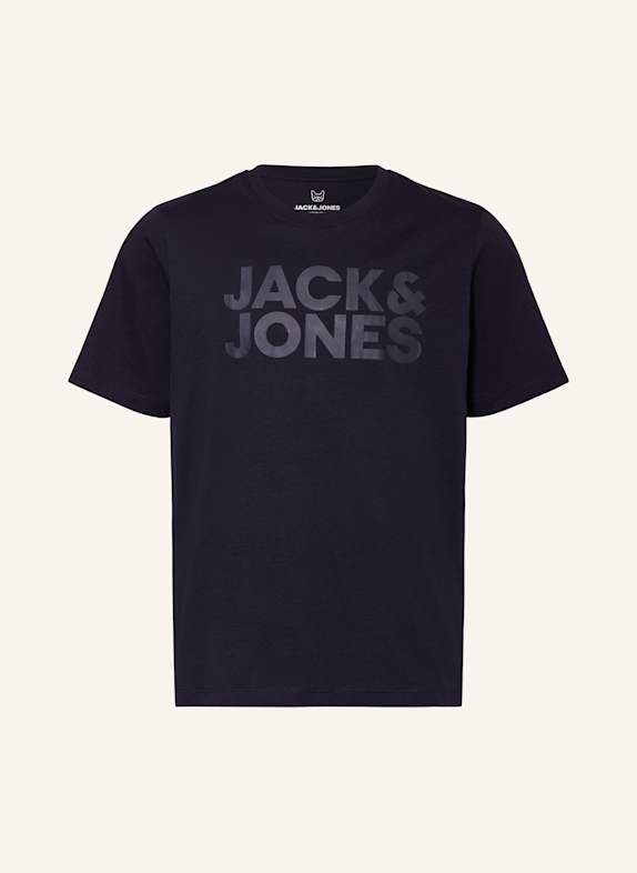 JACK&JONES tričko MODRÁ