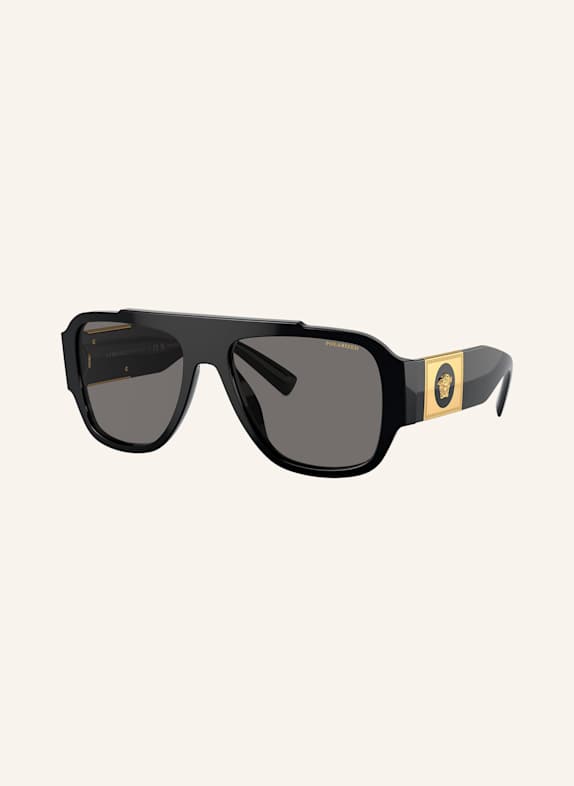 VERSACE Sonnenbrille VE4436U GB1/81 - SCHWARZ/ DUNKELGRAU POLARISIERT
