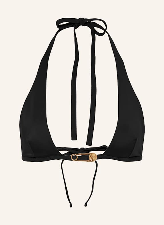 VERSACE Triangel-Bikini-Top SCHWARZ