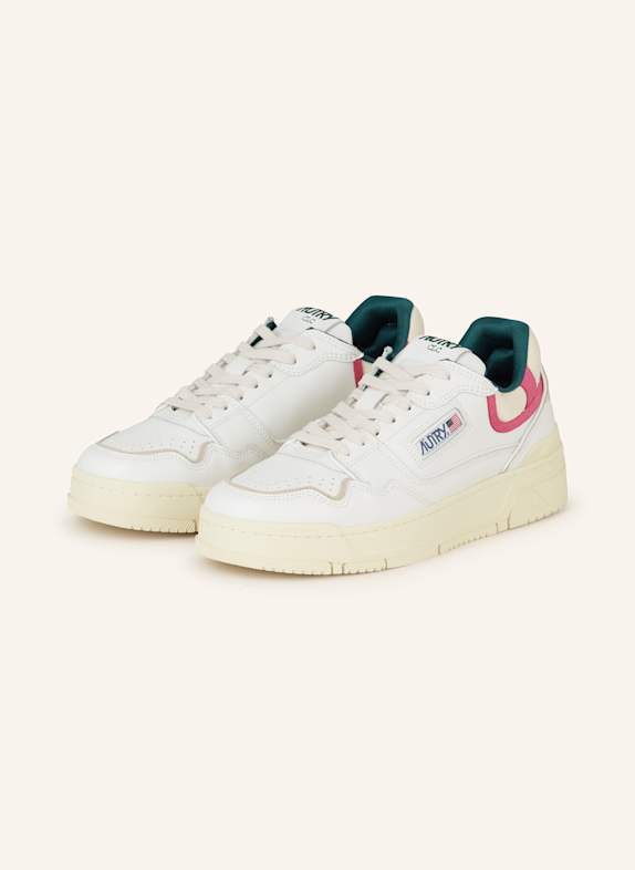 AUTRY Sneaker CLC LOW WEISS/ PINK/ CREME