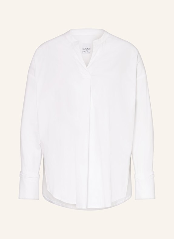 TONNO & PANNA Blusenshirt WEISS